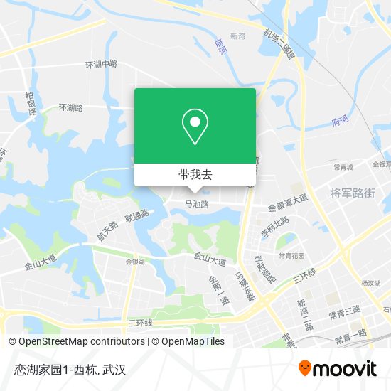 恋湖家园1-西栋地图