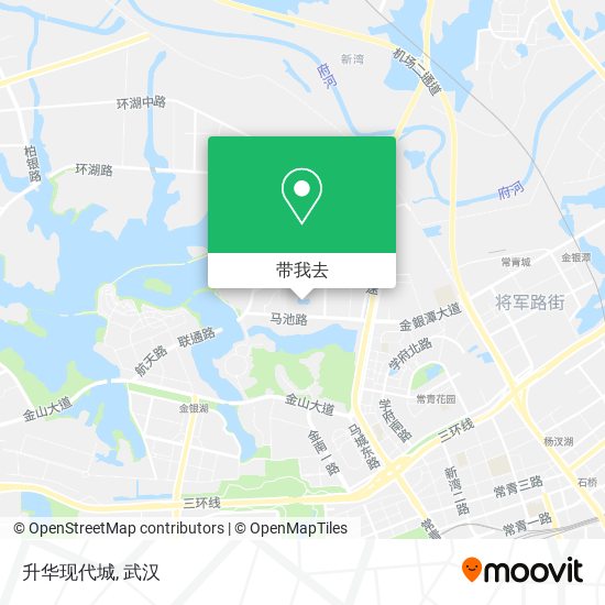 升华现代城地图