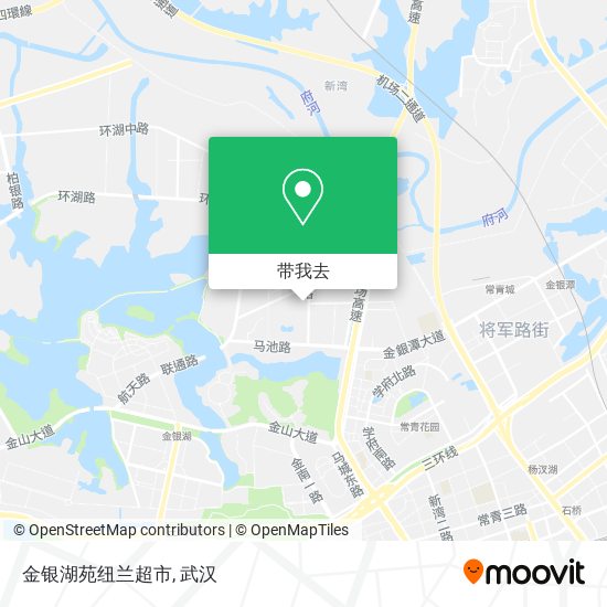 金银湖苑纽兰超市地图