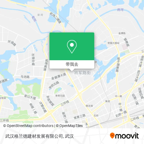 武汉格兰德建材发展有限公司地图