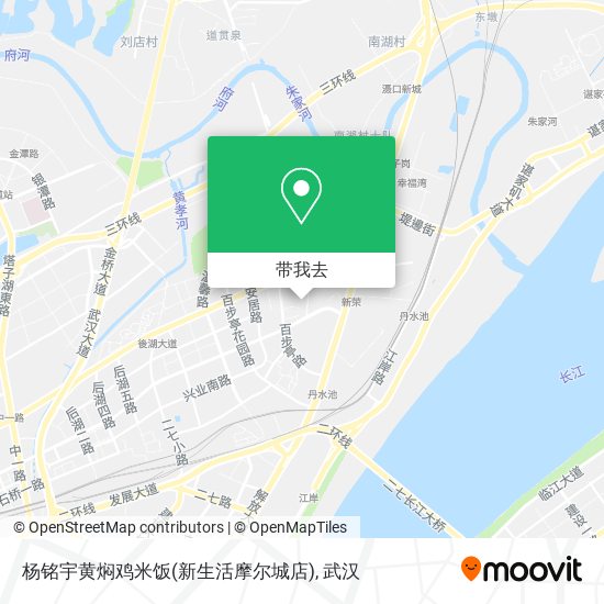 杨铭宇黄焖鸡米饭(新生活摩尔城店)地图