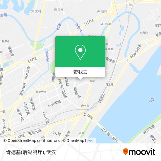 肯德基(后湖餐厅)地图