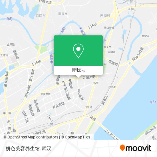 妍色美容养生馆地图
