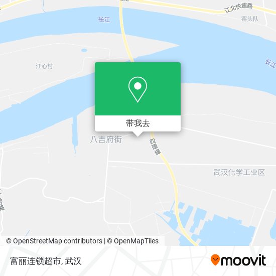 富丽连锁超市地图