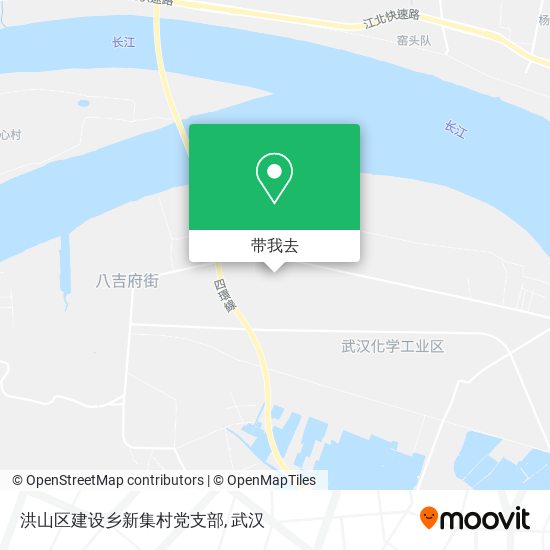 洪山区建设乡新集村党支部地图