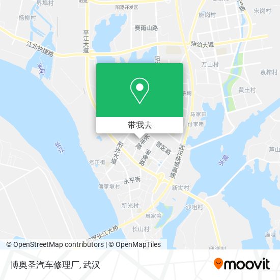 博奥圣汽车修理厂地图