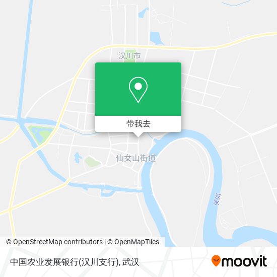 中国农业发展银行(汉川支行)地图