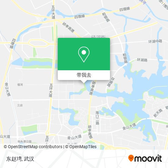 东赵塆地图