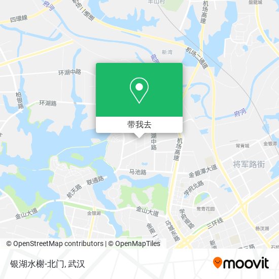 银湖水榭-北门地图
