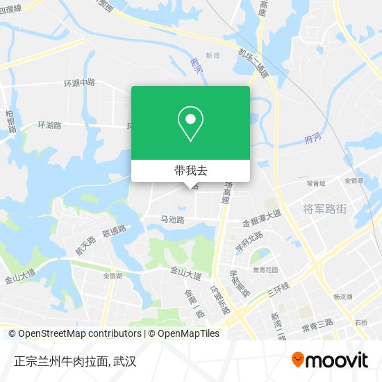 正宗兰州牛肉拉面地图