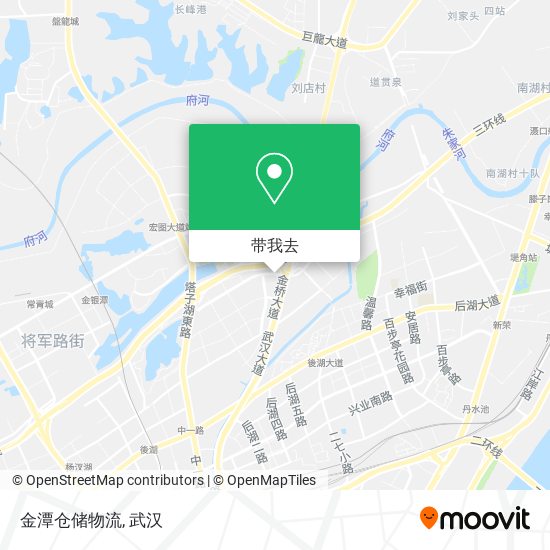 金潭仓储物流地图
