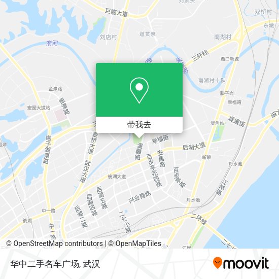 华中二手名车广场地图
