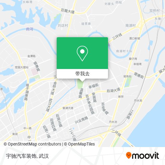 宇驰汽车装饰地图