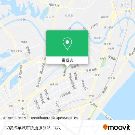 宝骏汽车城市快捷服务站地图