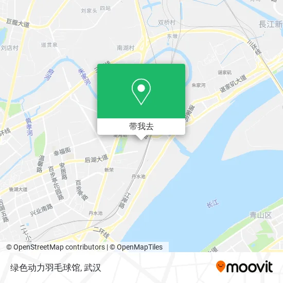 绿色动力羽毛球馆地图