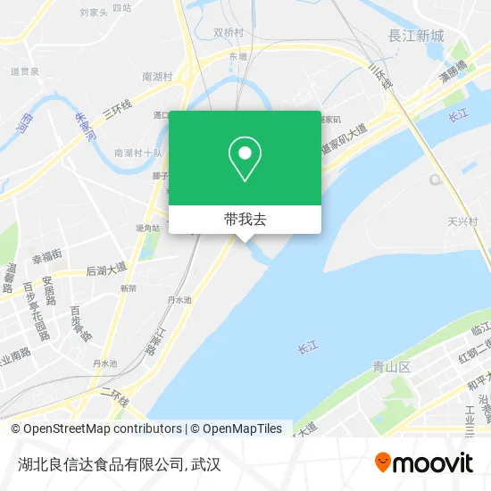 湖北良信达食品有限公司地图