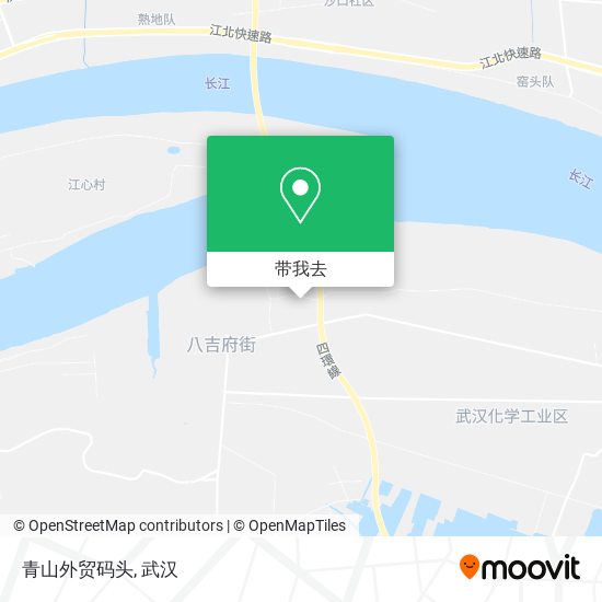 青山外贸码头地图