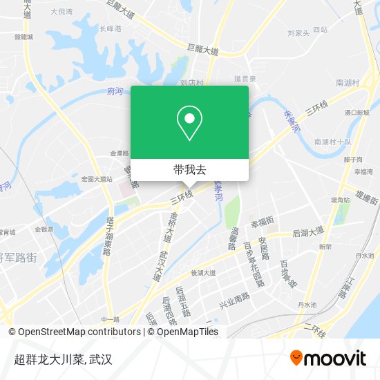 超群龙大川菜地图