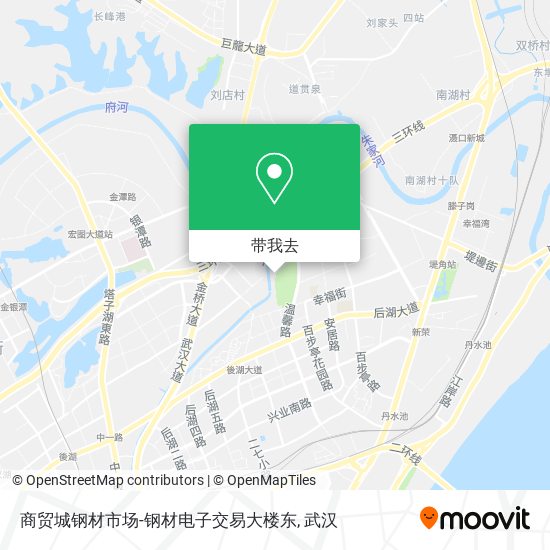 商贸城钢材市场-钢材电子交易大楼东地图