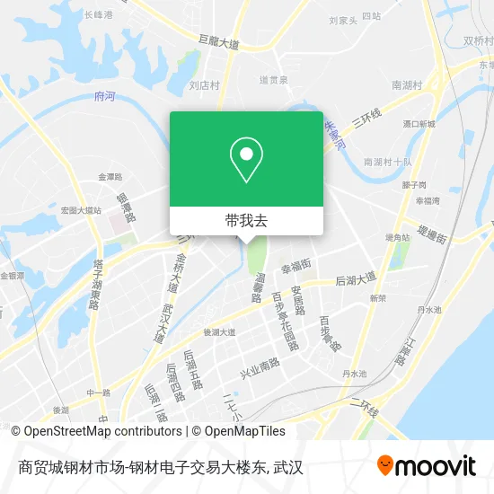 商贸城钢材市场-钢材电子交易大楼东地图