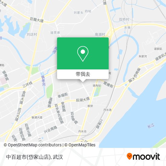 中百超市(岱家山店)地图