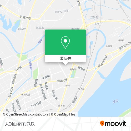 大别山餐厅地图