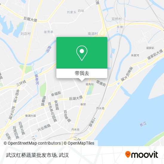 武汉红桥蔬菜批发市场地图