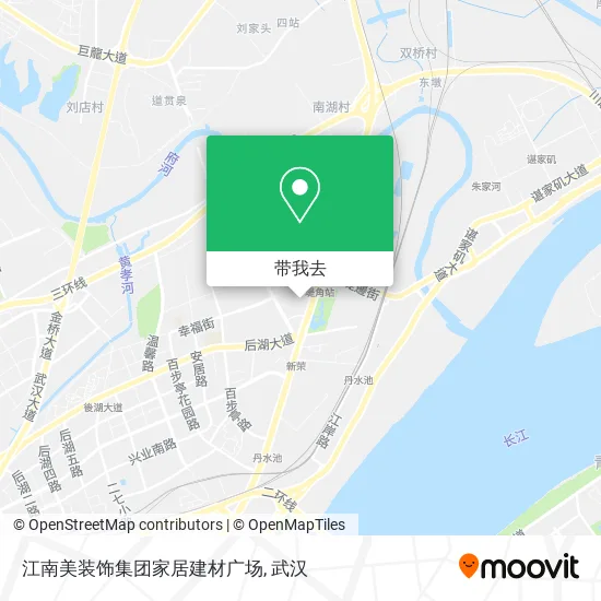 江南美装饰集团家居建材广场地图