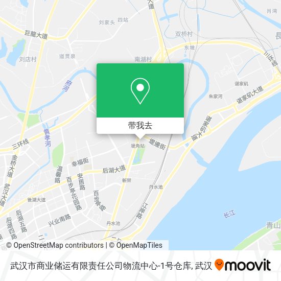 武汉市商业储运有限责任公司物流中心-1号仓库地图