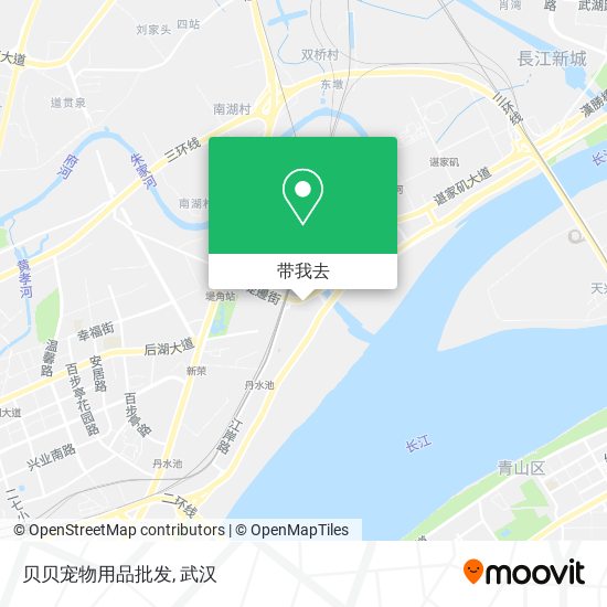 贝贝宠物用品批发地图