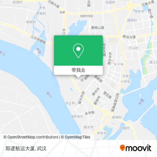 阳逻航运大厦地图