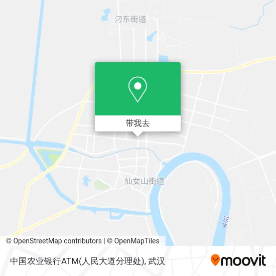 中国农业银行ATM(人民大道分理处)地图