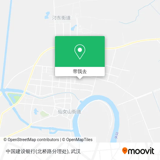 中国建设银行(北桥路分理处)地图