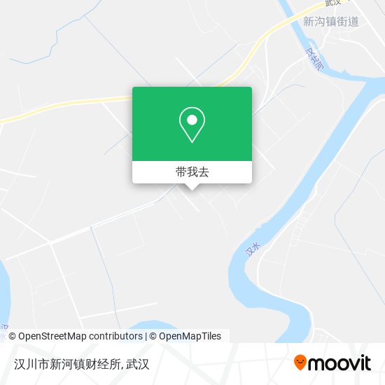 汉川市新河镇财经所地图