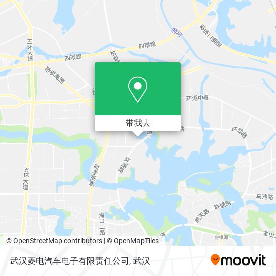 武汉菱电汽车电子有限责任公司地图