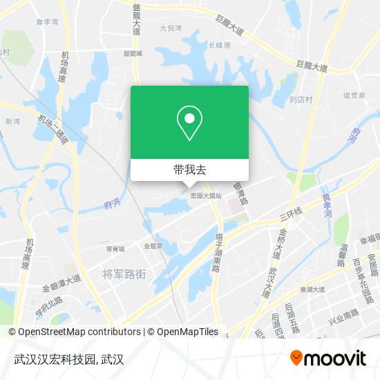 武汉汉宏科技园地图