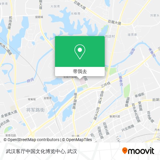 武汉客厅中国文化博览中心地图