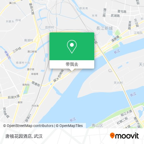 唐顿花园酒店地图