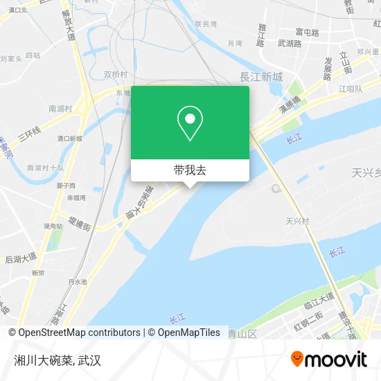 湘川大碗菜地图