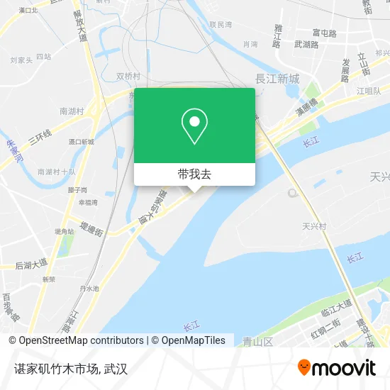 谌家矶竹木市场地图