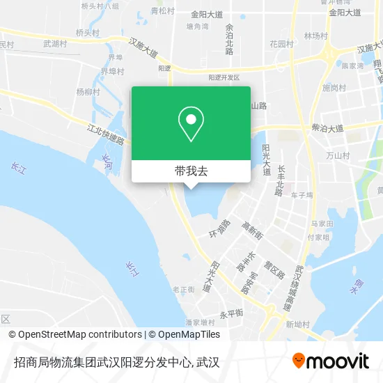 招商局物流集团武汉阳逻分发中心地图