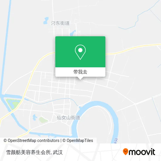 雪颜舫美容养生会所地图