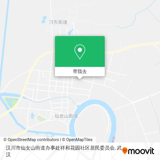 汉川市仙女山街道办事处祥和花园社区居民委员会地图