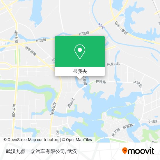 武汉九鼎上众汽车有限公司地图