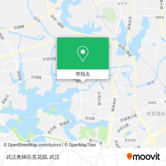 武汉奥林匹克花园地图