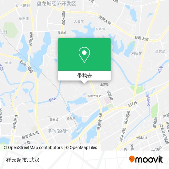 祥云超市地图