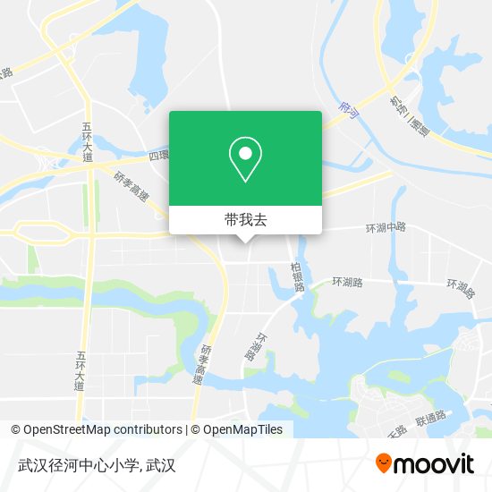 武汉径河中心小学地图