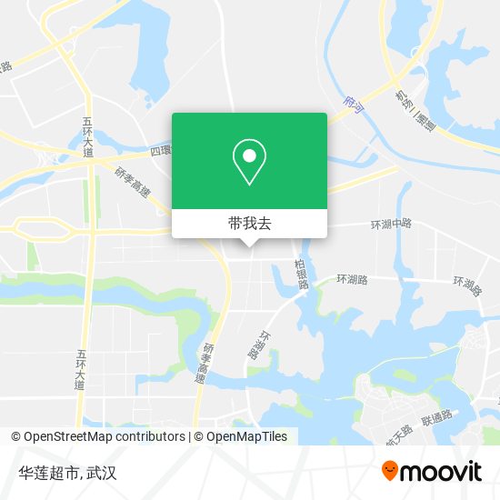 华莲超市地图