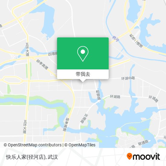 快乐人家(径河店)地图