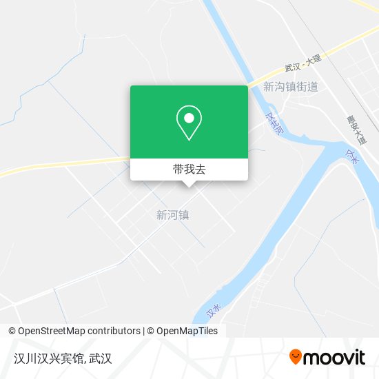 汉川汉兴宾馆地图